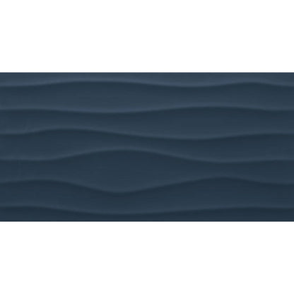 Daltile Multitude 12" X 24" Wave Nostalgic Blue