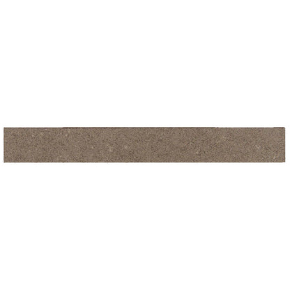 MS International Dimensions 3" x 24" Bullnose Matte Concrete