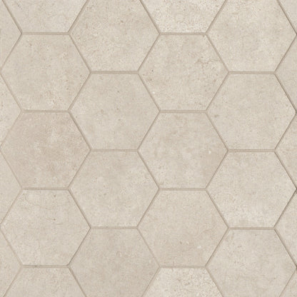 Bedrosians Materika 10.25" x 11.75" Matte Porcelain Mosaic Sand
