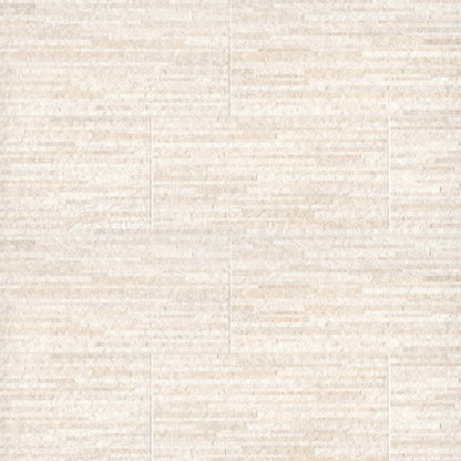 Bedrosians Purestone 12" x 24" Muretto Textured Beige
