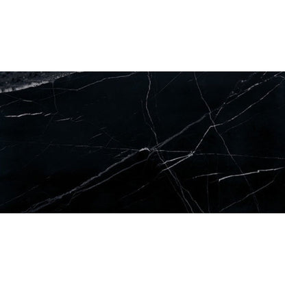 Daltile Pietra Divina 12" X 24" Honed Nero Marquina