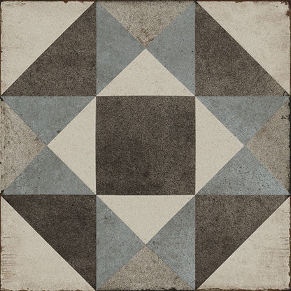 Daltile Quartetto 8" X 8" Deco Cool Figura