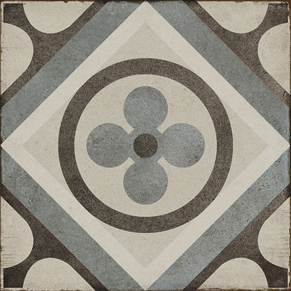 Daltile Quartetto 8" X 8" Deco Cool Petalo