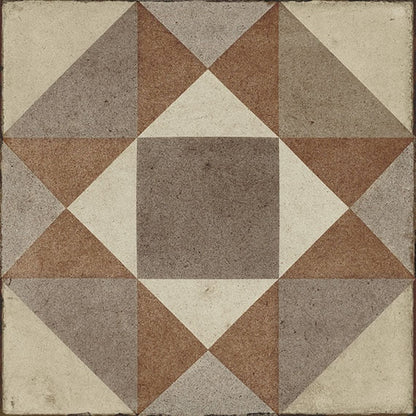 Daltile Quartetto 8" X 8" Deco Warm Figura