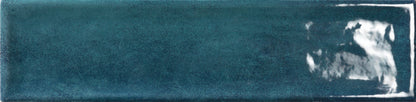 Emser Raku 3"x12" Polished Blue