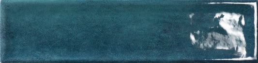 Emser Raku 3"x12" Polished Blue