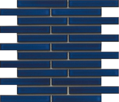 Emser Regala 12"x12" Off-set Mosaic 1"x6" Polished Token