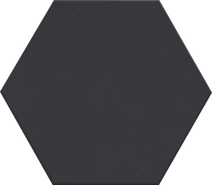 Emser Rhythm 19" X 22" Hexagon  Black