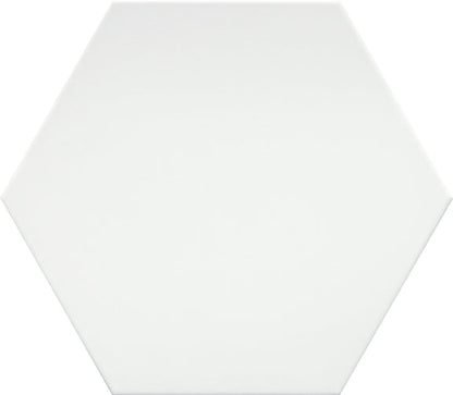 Emser Rhythm 19" X 22" Hexagon  White 