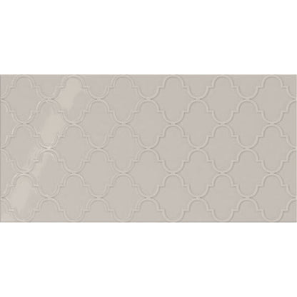 Daltile Showscape 12" X 24" Arabesque Soft Gray