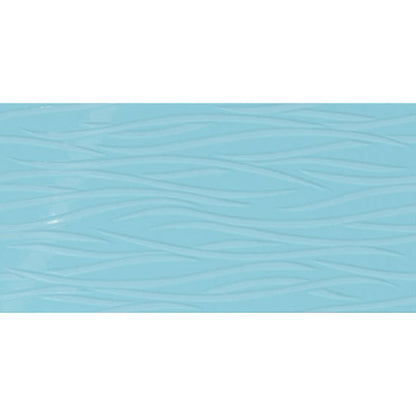 Daltile Showscape 12" X 24" Brushstroke Crisp Blue