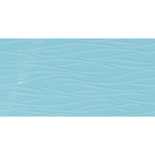 Daltile Showscape 12" X 24" Brushstroke Crisp Blue