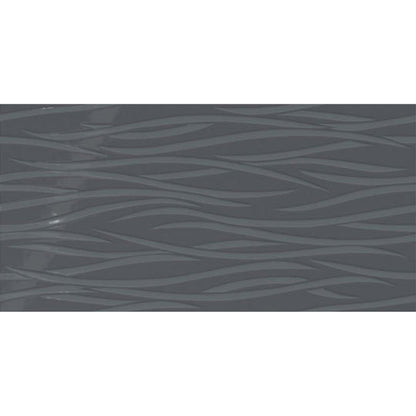 Daltile Showscape 12" X 24" Brushstroke Deep Gray