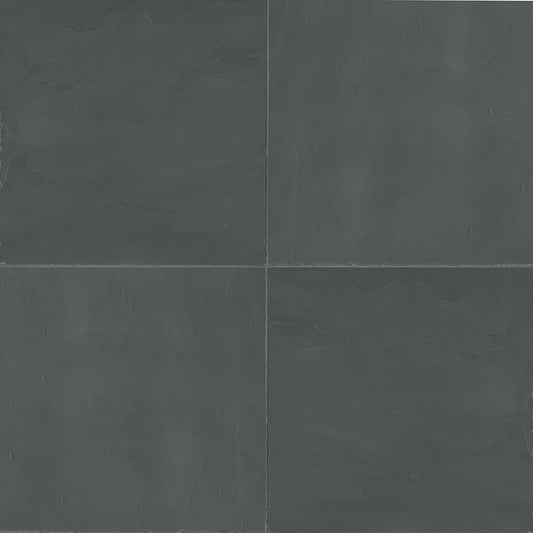 Bedrosians Slate 24" X 24" Gauged Andhra Black