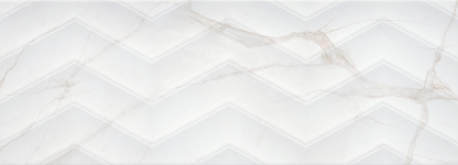 Emser Sculpture 13"x36" Polished Chevron Oro