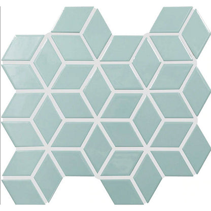Daltile Color Wheel Retro 2" X 3" 3D Cube Glossy Spa
