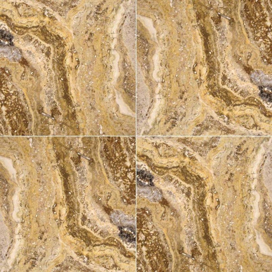 MS International Travertine 18" x 18"  Scabas