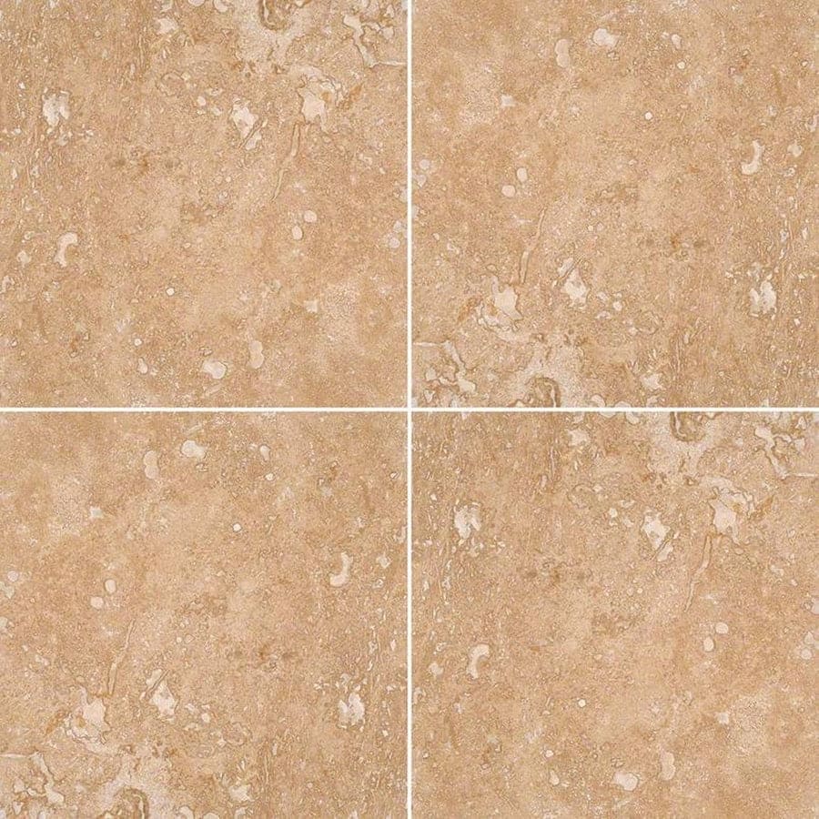 MS International Travertine 18" x 18"  Tuscany Walnut