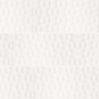 MS International Adella Viso 12" x 24" Matte 7.8MM White