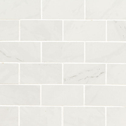 MS International Aria 2" x 4" Mosaic Polished Ice