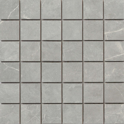 Emser Sterlina II 12" X 12" Mosaic 2" Hexagon Matte  Gray 