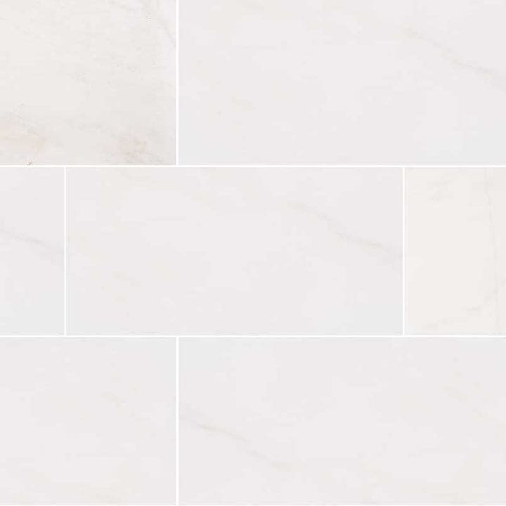 MS International Natural Stone Marble 12" x 24" Honed Bianco Dolomite