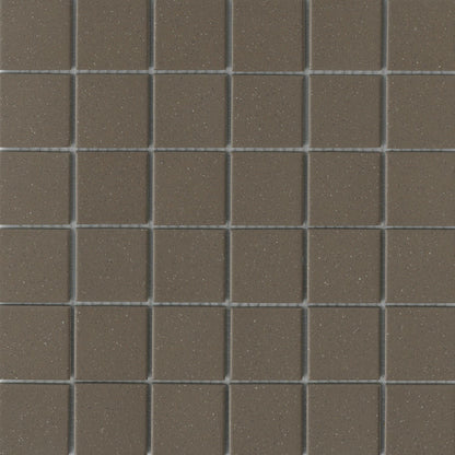 Emser Source 12"x12" Mosaic 2"x2" Taupe Salt & Paper