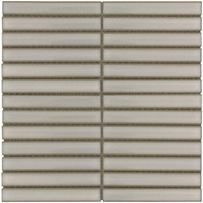 Emser Souvenir 12"x12" Stacked Mosaic "1x6" Polished Fargo