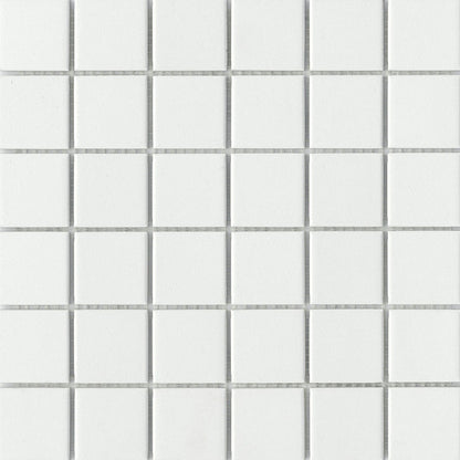 Emser Source 12"x12" Mosaic 2"x2" Pure White