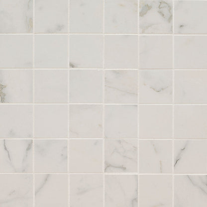 MS International Regallo 2" x 2" Mosaic Matte Calacatta Isla