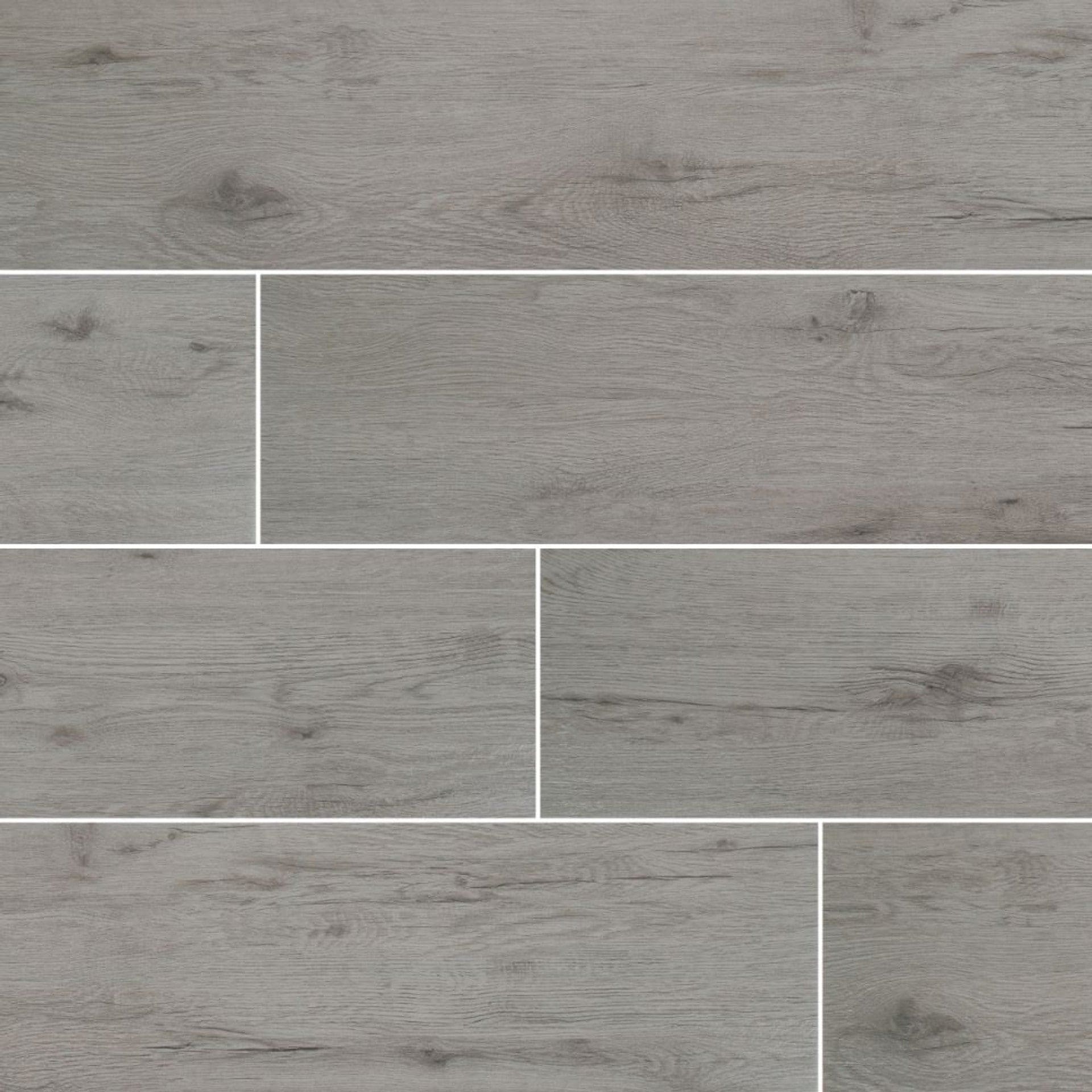 MS International Celeste 8" x 40" Matte Grayseas