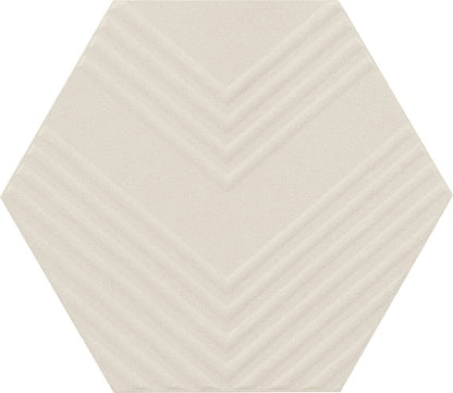 Marazzi Rhyme And Reason 4" X 5" Hexagon Ripple Mix  Canvas
