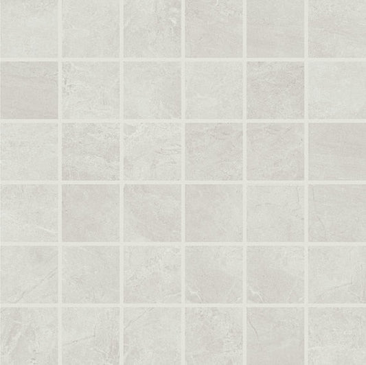 Daltile Advantage 12" X 12" Straight Joint Mosaic 2" X 2" Off White