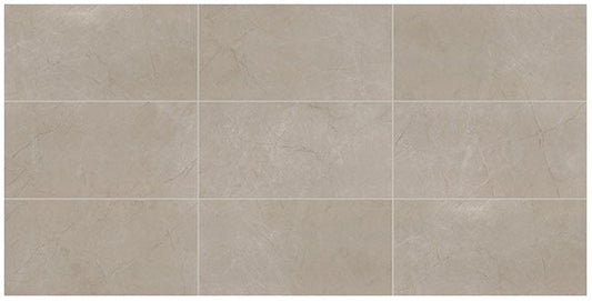 Marazzi Classentino Marble 24" X 48" Matte Coliseum Gray