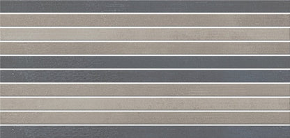 Marazzi Illusionist 12" X 24" Stacked 1" X 24" Mosaic Mystifying