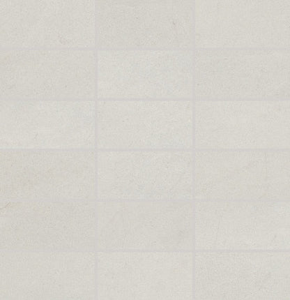 Daltile Prime 12" X 12" Straight Joint Mosaic 2" X 4" White