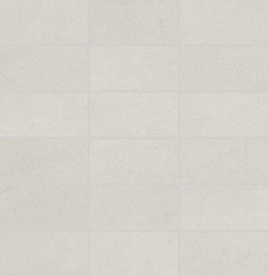 Daltile Prime 12" X 12" Straight Joint Mosaic 2" X 4" White