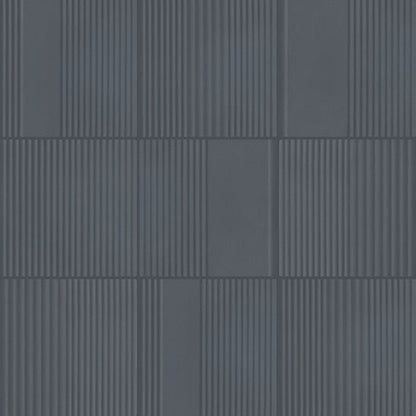 Marazzi Rhyme And Reason 6" X 6" Ripple Mix  Indigo