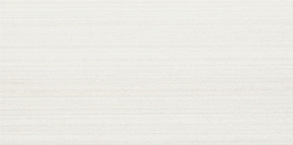 Daltile Fabric Art 12" X 24" Modern Linear White