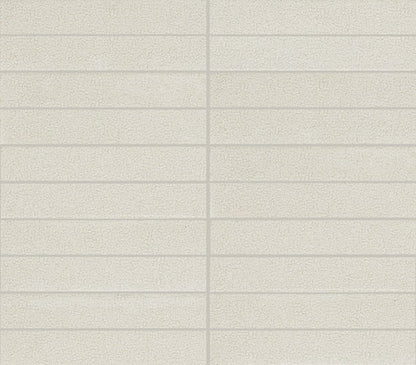 Marazzi Inyo 12" X 10" Straight Joint Microban 1" X 6" Mosaic Crema