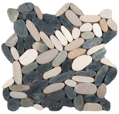 Emser Flat Venetian 12"x12" Mosaic 2"x2" 4 color