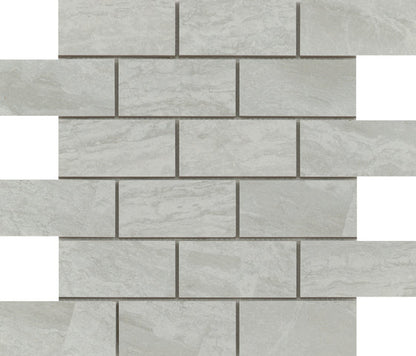 Emser Reserva 12" X 12" OFFset Mosaic 2" X 4"  Alto 