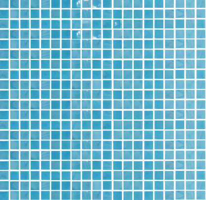 Emser Galore 13"x13" Mosaic 0.625"X0.625" Polished Marine