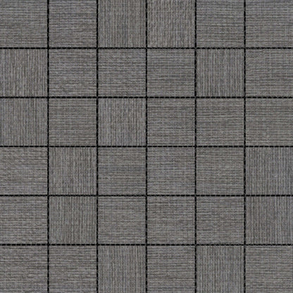 Emser Jute 12"x12" Mosaic 2"x2" Charcoal