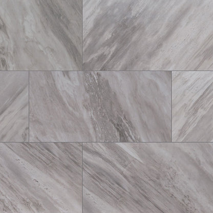 MS International Eden 12" x 24" Polished Bardiglio