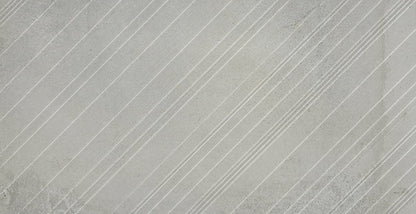 Emser Borigni Diagonal -L 18"x35"  Gray