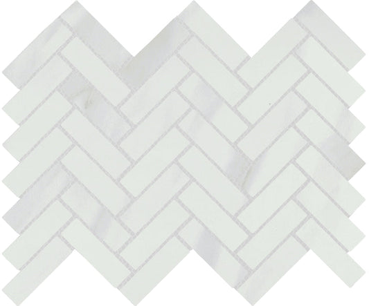 Emser Vara 10"x13" Herringbone Mosaic 1"x3" Mattte Ribia