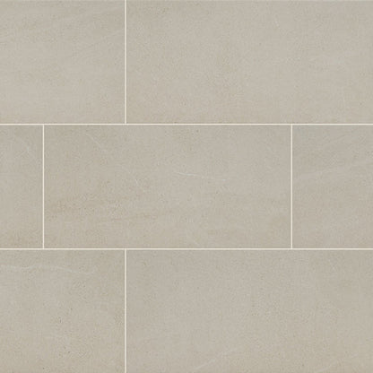 MS International Malahari 3" x 24" Lapato Bullnose 3D White