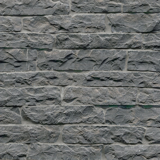 MS International Rockmount 12" x 12" Ledgestone Corners Midnight Canyon