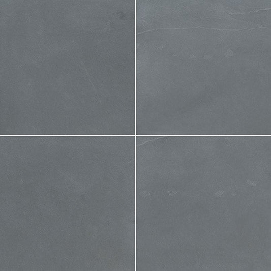 MS International Slate And Quartzite 6" x 24" Gauged Montauk Blue